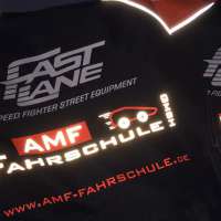 Textildruck Motorradjacken