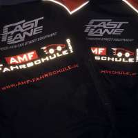 Textildruck Motorradjacken