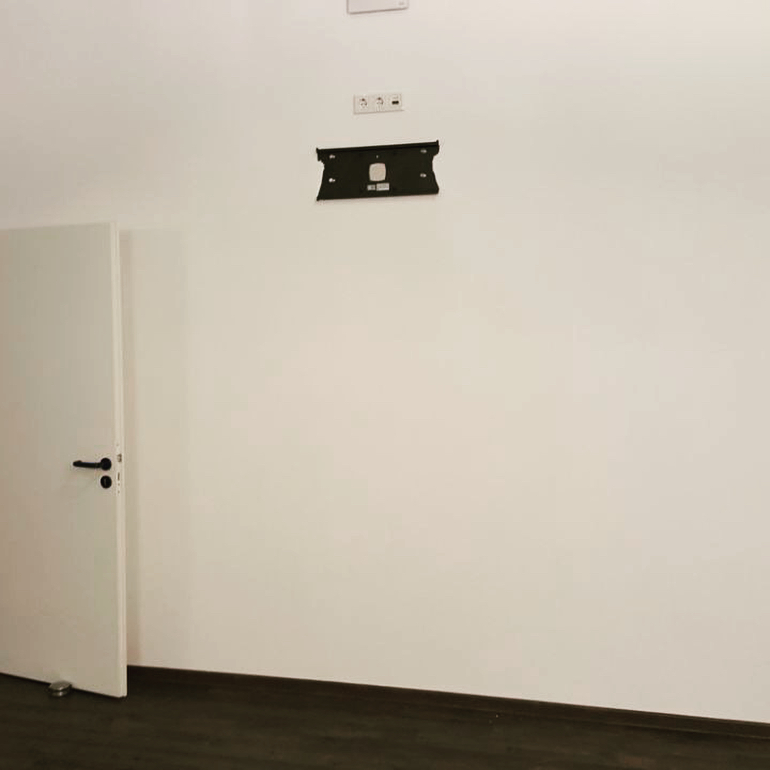 Fototapete Montagearbeiten