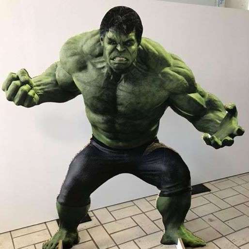 Hulk Figur aus Reabord